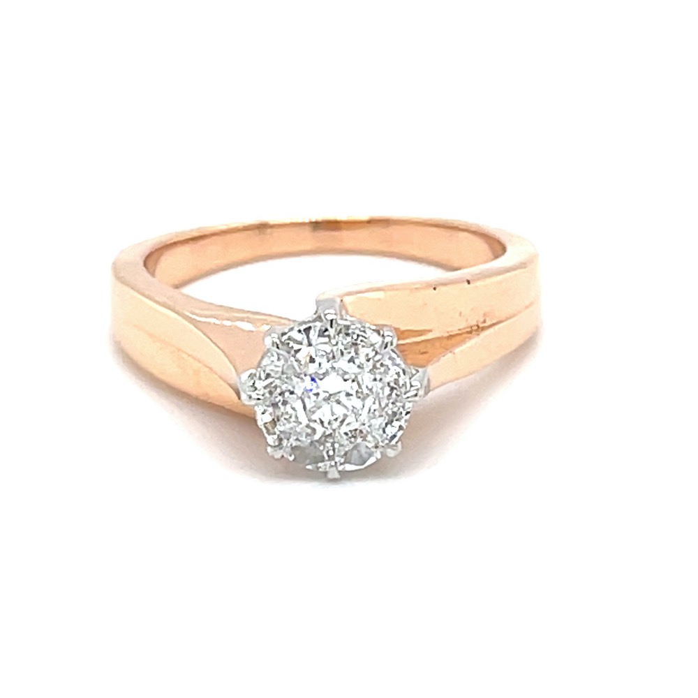 Classic Solitaire Ring for Gents - 0GR27