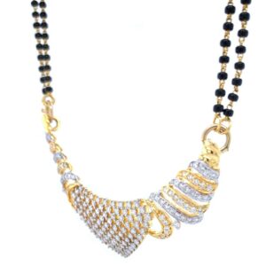 Diamond Mangalsutra Pendant in 18k Yellow Gold - 7.600 grams - VVS EF - 1.82 cts - 8DHP102