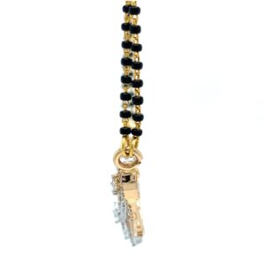 Three Lines with Tear Drop shapes in Round & Pear Diamond in 18k Rose Gold - 7.560 grams - VVS EF - 1.68 carats - 8SHP33