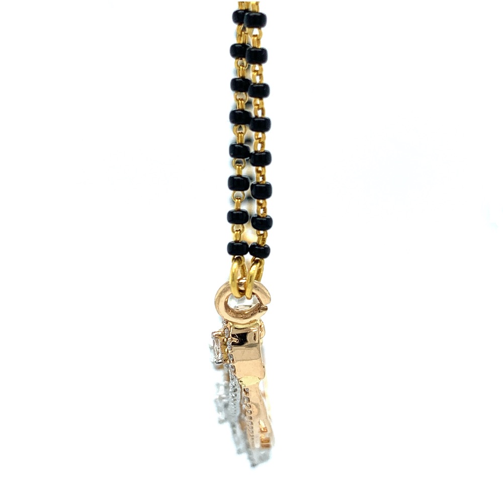Three Lines with Tear Drop shapes in Round & Pear Diamond in 18k Rose Gold - 7.560 grams - VVS EF - 1.68 carats - 8SHP33 - Image 5