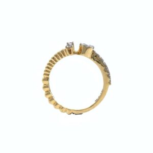 Mignonne Diamond Ring in 18k Yellow Gold - 3.770 grams - VVS EF 0.39 carats - 0LR61