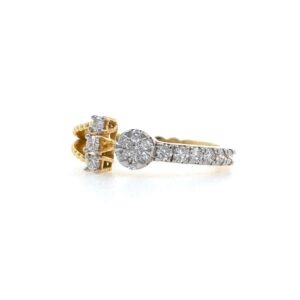 Mignonne Diamond Ring in 18k Yellow Gold - 3.770 grams - VVS EF 0.39 carats - 0LR61