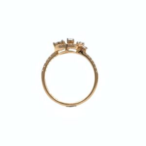 Jeune Diamond Ring for Ladies in 18k Rose Gold - 2.270 grams - VVS EF - 0.39 carats - 0LR41