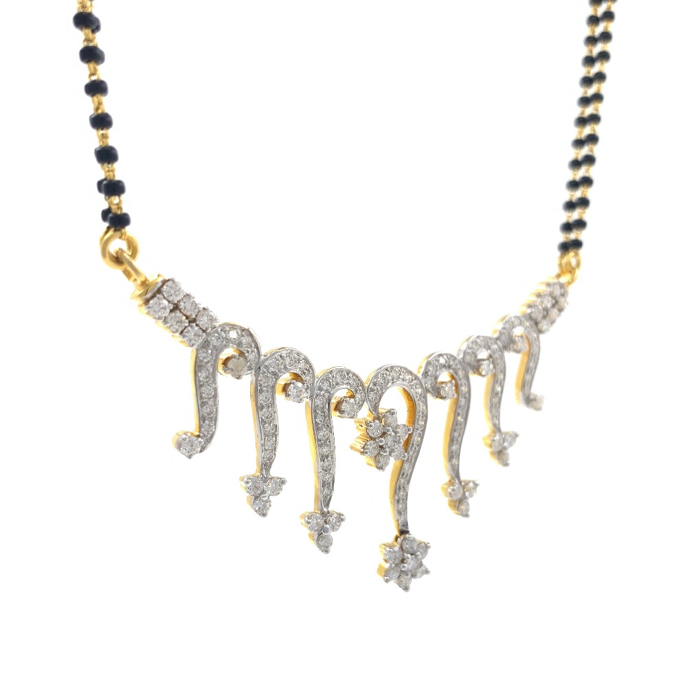 Swirls With Flower Diamond Tanmaniya In 14k Yellow Gold 2.26 Carats 7DHP58 - Image 4