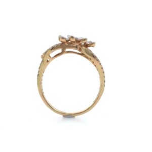 Slatko Diamond Ring in 18k Rose Gold 0LR22