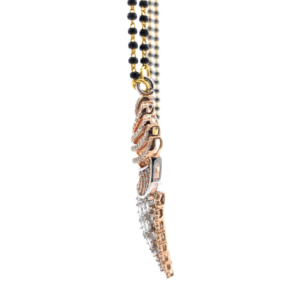 Checkers inspired diamond tanmaniya in 18k rose gold 6dhp97 - Image 5