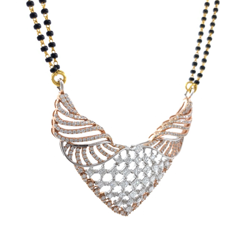 Checkers inspired diamond tanmaniya in 18k rose gold 6dhp97 - Image 4