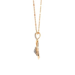 Delicada Flower Pendant ???? in 18k Rose Gold 9SHP9