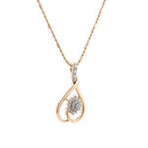 Delicada Flower Pendant ???? in 18k Rose Gold 9SHP9