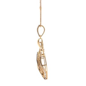 Merveilleuse Diamond Pendant in rose gold 9SHP1