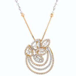Asombrosa Diamond Pendant in Rose Gold 8SHP60