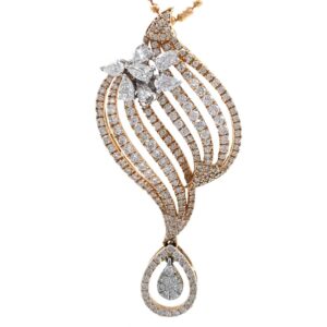 Mooi Diamond Pendant in Rose Gold 7SHP14