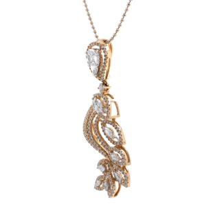 Joven Diamond Pendant in Rose Gold 7SHP6
