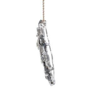 Maravillosa black & white diamond pendant in white gold shp19