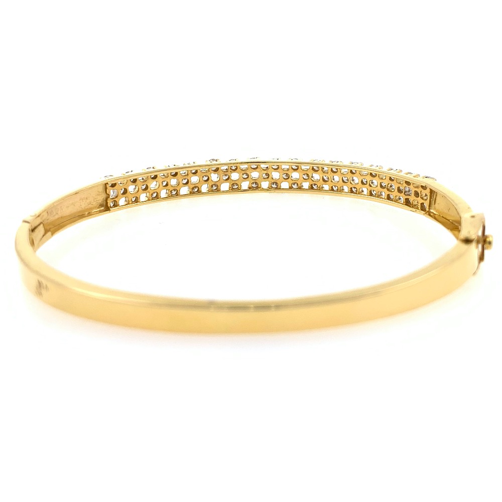 Nouvelle diamond bracelet in yellow gold 9brc30 - Image 5