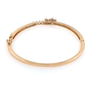 Belle diamond bracelet in rose gold 9brc14