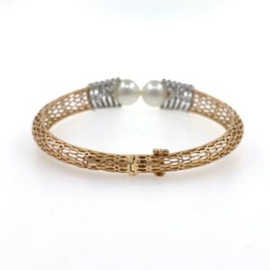 18kt / 750 rose gold fancy diamond bracelet 8brc21