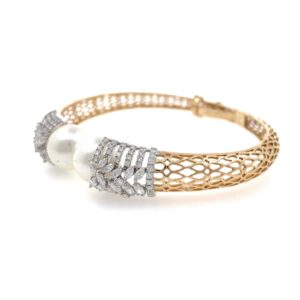 18kt / 750 rose gold fancy diamond bracelet 8brc21