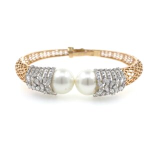 18kt / 750 rose gold fancy diamond bracelet 8brc21