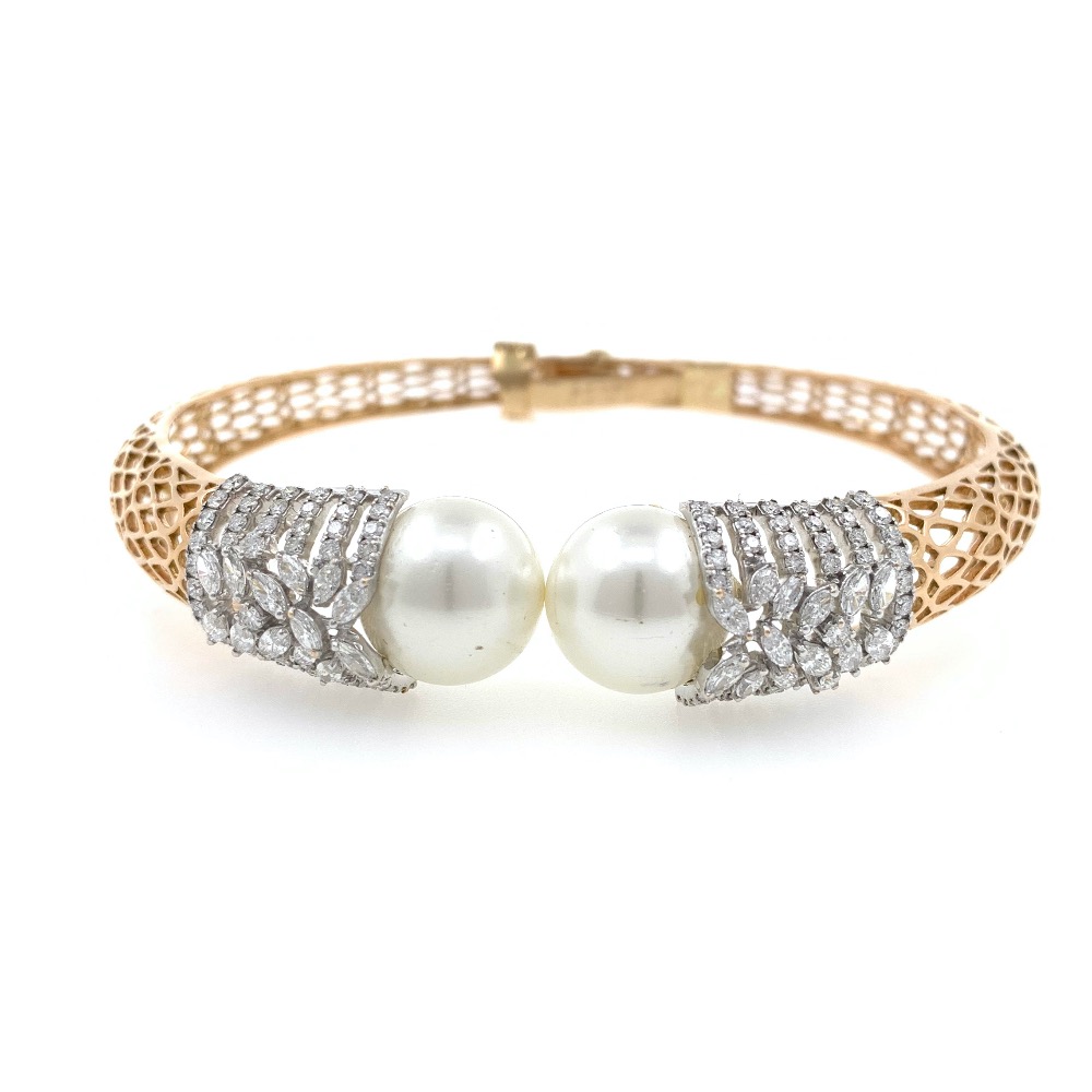 18kt / 750 rose gold fancy diamond bracelet 8brc21