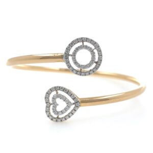 18kt / 750 rose gold flexi diamond bracelet 8brc5