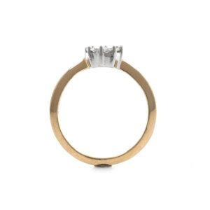 18kt / 750 Rose gold Classic Engagement Ladies Ring 9LR341
