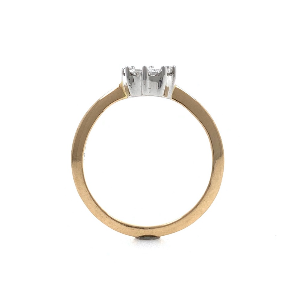 18kt / 750 Rose gold Classic Engagement Ladies Ring 9LR341 - Image 5