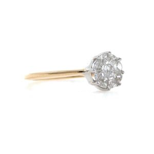 18kt / 750 Rose gold Classic Engagement Ladies Ring 9LR341