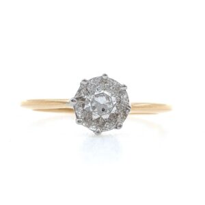 18kt / 750 Rose gold Classic Engagement Ladies Ring 9LR341
