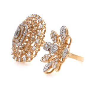 18kt / 750 Cocktail Party Diamond Ring for Ladies 9LR263