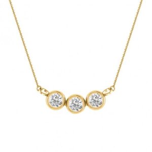 Aurora diamond pendant