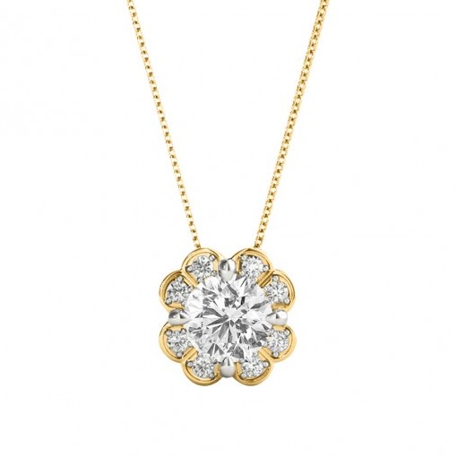 Dazzling cluster pendant