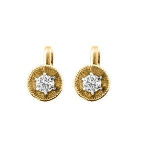 Tulip stud earrings