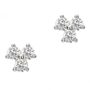 Pyramid stud earrings