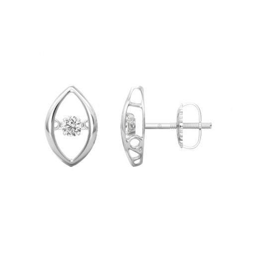 Mooncrest stud earrings