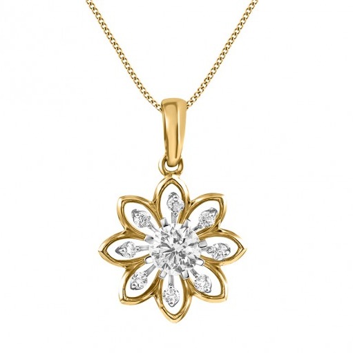 Daisy cluster pendant