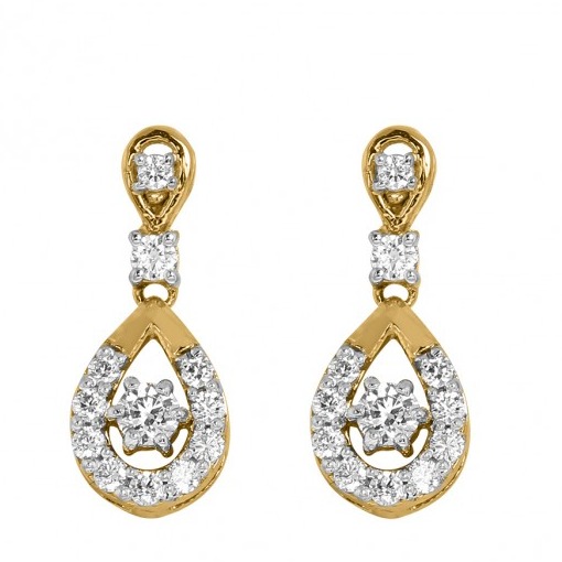 Double drop earrings