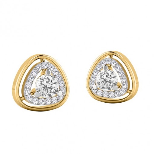 Dazzling stud earrings