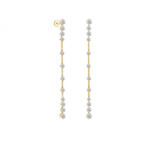 Dainty sleek earrings