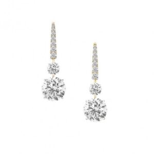 Dahlia stud earrings