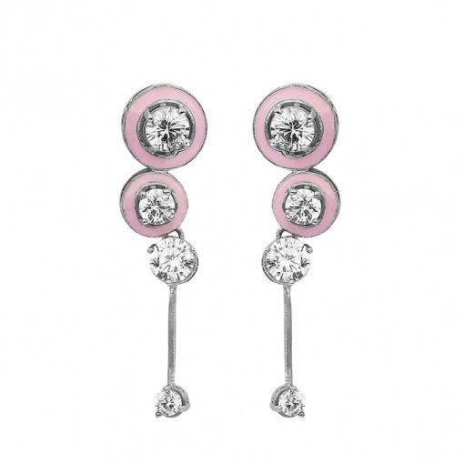 Circlet contemporary earrings