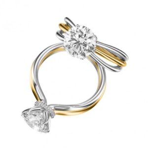 Unbounded love diamond ring