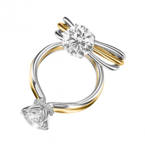Unbounded love diamond ring