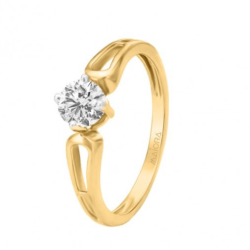 Vivid diamond ring