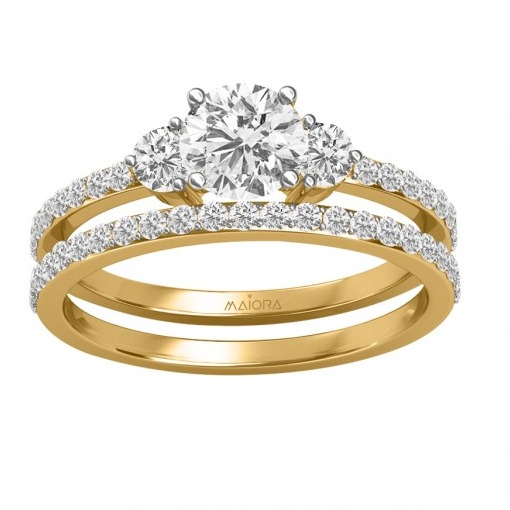Trio stackable ring