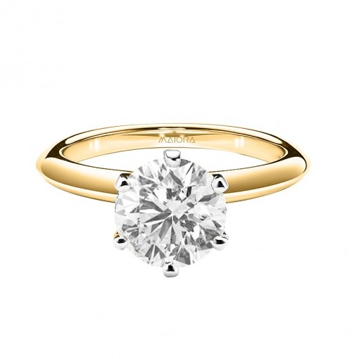 Solo diamond ring