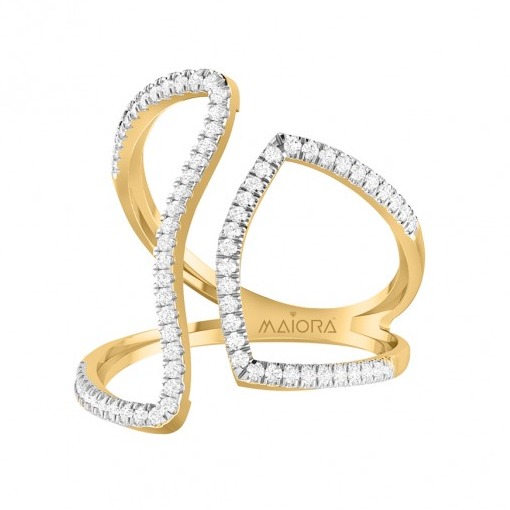 Skinny statement ring