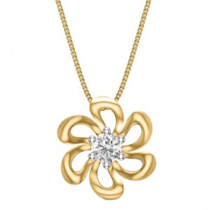 Lilian pendant 14k
