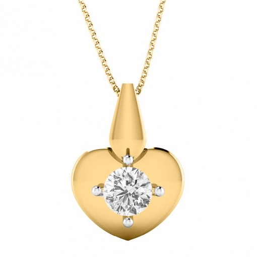 Lovesick pendant 14k