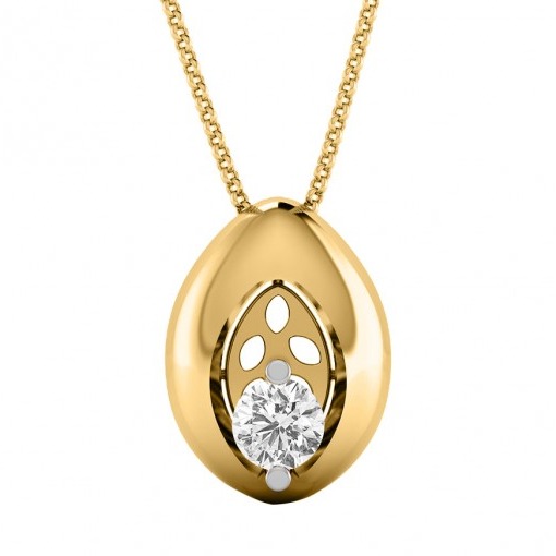 Marquise cutout pendant